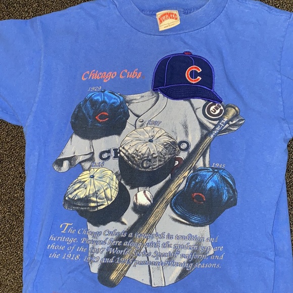 VINTAGE CHICAGO CUBS NUTMEG TEE - Picture 2 of 4